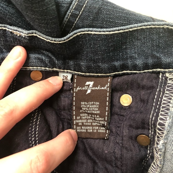 7 For All Mankind Crop Jeans - Picture 6 of 6